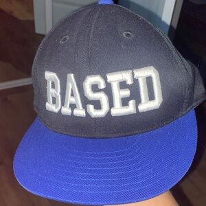 Black and Blue BASED Cap